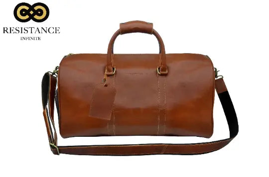 Leather Duffle Bag With Shoe Compartment, Large Weekender Bag, Vacation Holidays Travel Bag, Best Men Gift